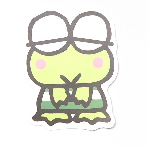 Sanrio Accessories - Keroppi Vinyl Sticker